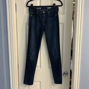 AG mid-rise Cigarette jeans